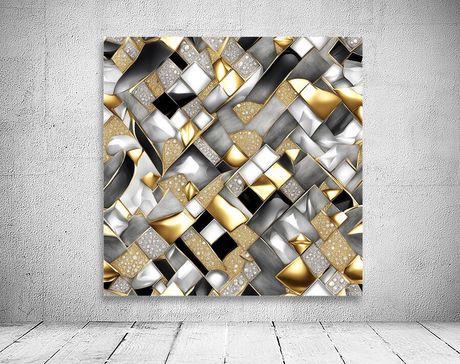 Gold and Silver Wall Preview