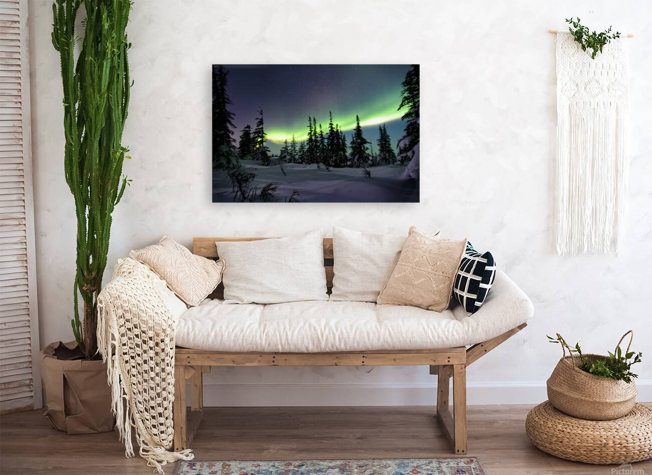 Dancing Skies beyond the Treeline 1 Reproduction