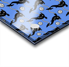 SEAMLESS PATTERN WITH DOLPHIN Acrylic print
