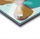 POP ART BUTTERFLY Acrylic print