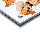 FRIENDSHIP BETWEEN DOG AND CAT Acrylic print