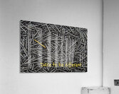 YOU CAN SEE THE DIFFERENCE  Acrylic Print