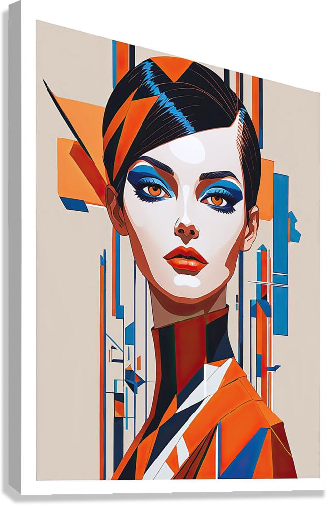 CHARM AND ABSTRACTIONISM Canvas Print
