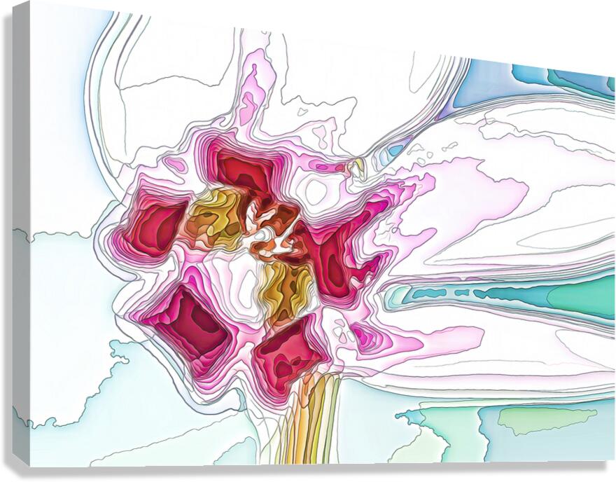 THE CYCLAMEN STRUCTURE Canvas Print
