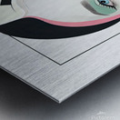 THE CHARM OF MAKE UP Metal print