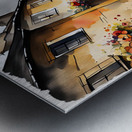 MEDIEVAL VILLAGE Metal print