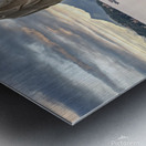 BALCONY ON THE LAKE Metal print