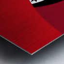 THE RED HAT Metal print