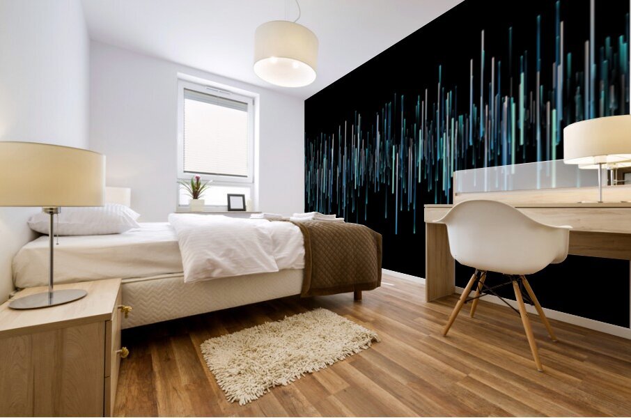 RHYTHM IN SPACE Mural print