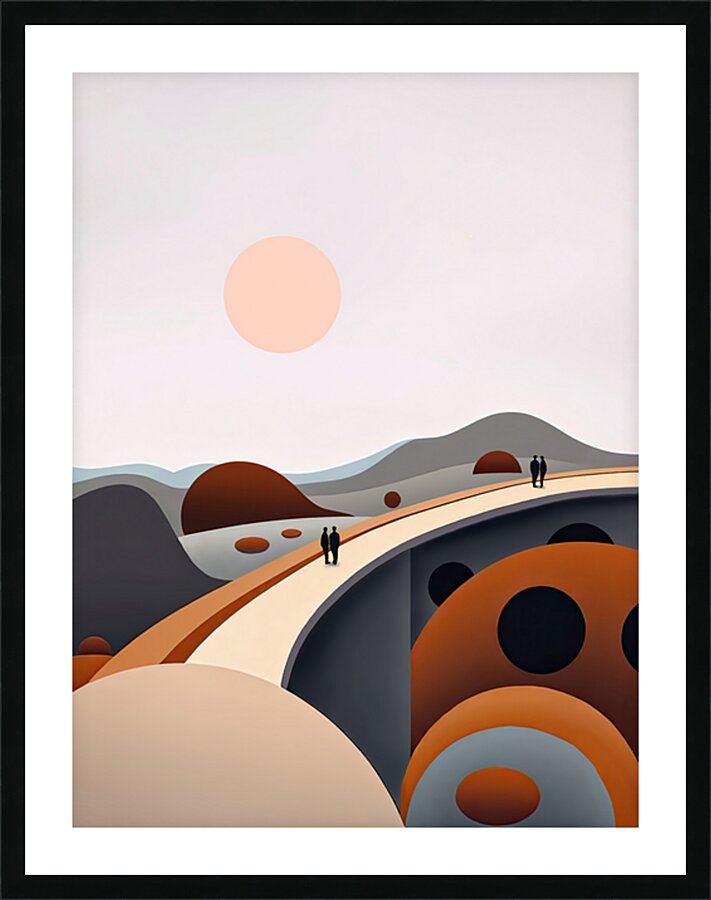 PATH OF PSYCHOANALYSIS Picture Frame print
