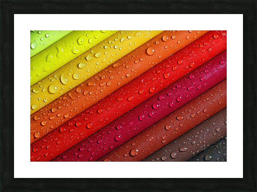 WET NUANCES Picture Frame print