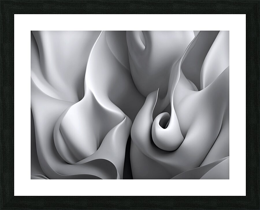 ABSTRACT SOFTNESS Picture Frame print