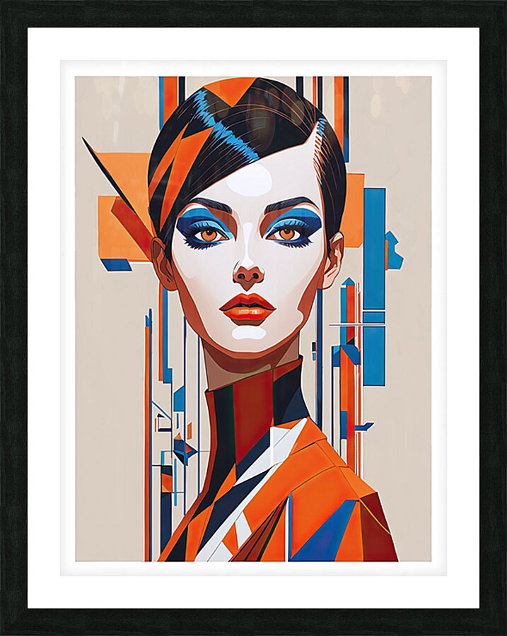 CHARM AND ABSTRACTIONISM Picture Frame print