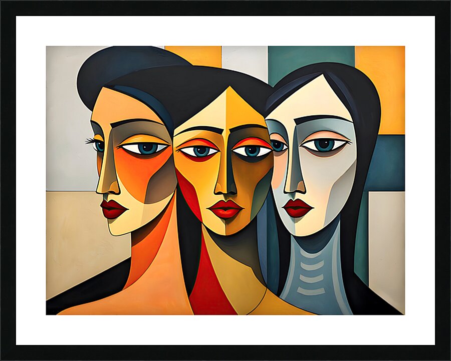 THE THREE GRACES Picture Frame print