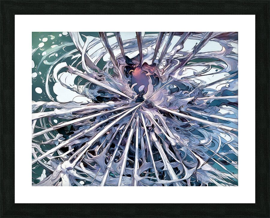 PRIMORDIAL CHAOS Picture Frame print