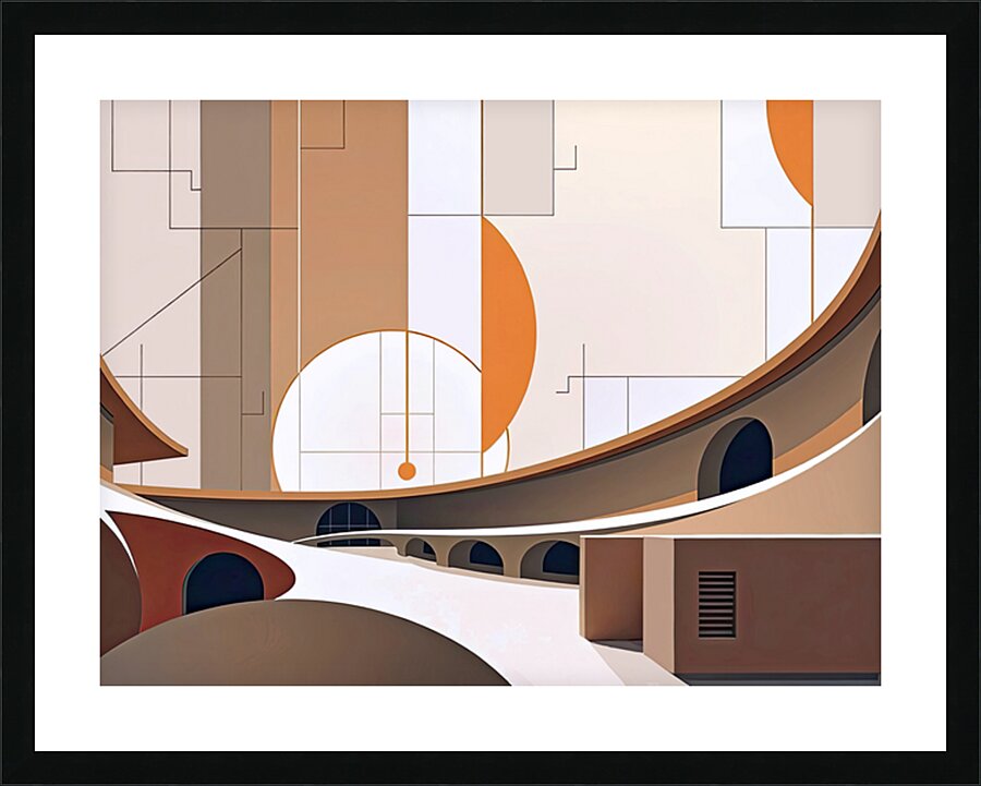 DIFFERENT WORLDS 3 Picture Frame print