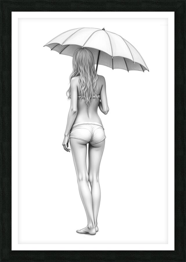 SUNSHINE OR RAIN  Picture Frame print