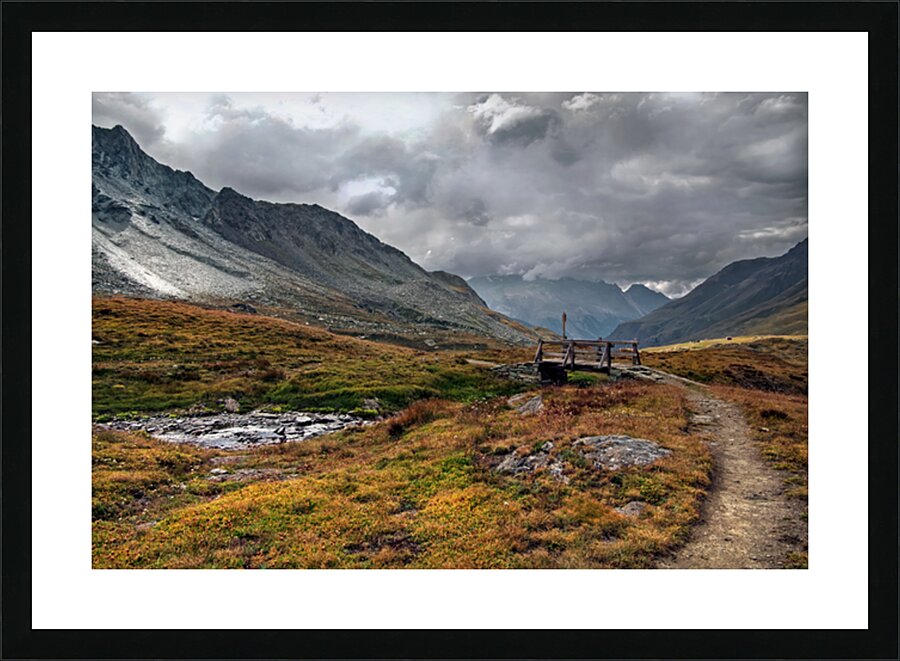 HIGH LANDS Picture Frame print
