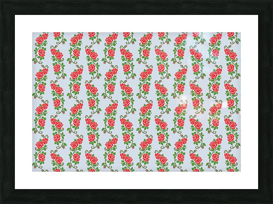 SEAMLESS FLORAL PATTERN  19 Picture Frame print
