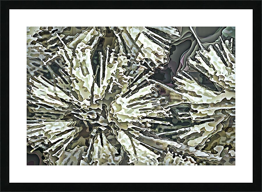 CRYSTALLIZED EXPANSION Picture Frame print