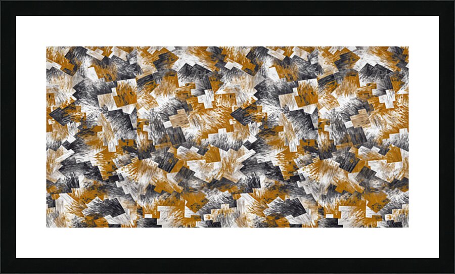 SEAMLESS ABSTRACT COMPOSITIOIN Picture Frame print