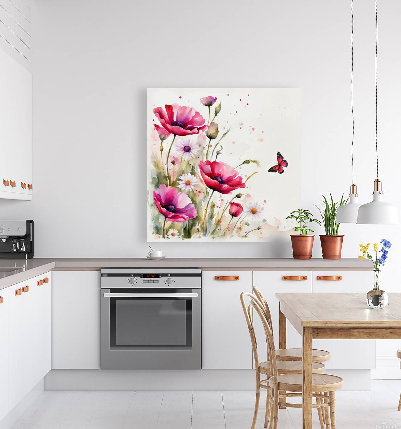 POPPIES AND DAISIES Reproduction