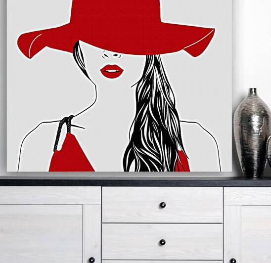 LADY IN RED by Sergio Cerrato