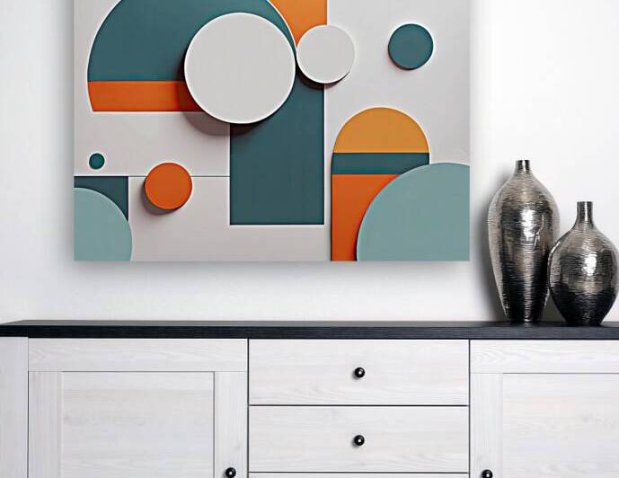 THREE DIMENSIONAL BAUHAUS ART 2 by Sergio Cerrato