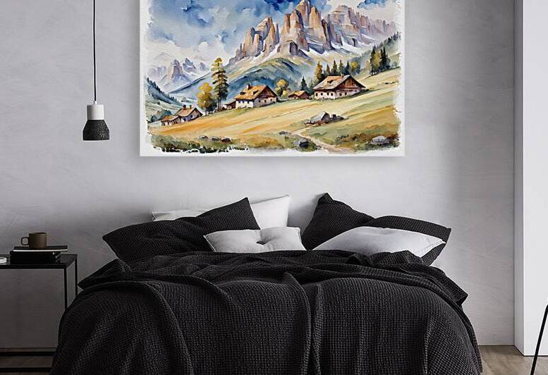 DOLOMITE LANDSCAPE by Sergio Cerrato