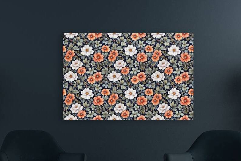 SEAMLESS FLORAL PATTERN 1 by Sergio Cerrato