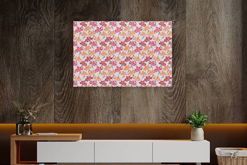 SEAMLESS FLORAL PATTERN  6 by Sergio Cerrato