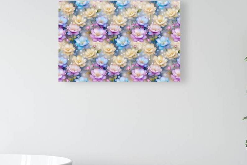 SEAMLESS FLORAL PATTERN 3 by Sergio Cerrato