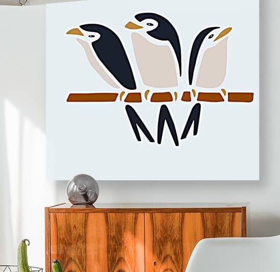 THREE SWALLOWS by Sergio Cerrato