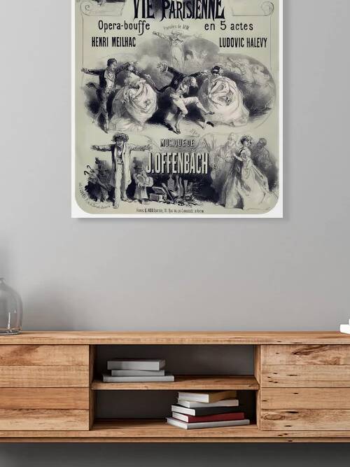 VINTAGE THEATRICAL POSTER by Sergio Cerrato