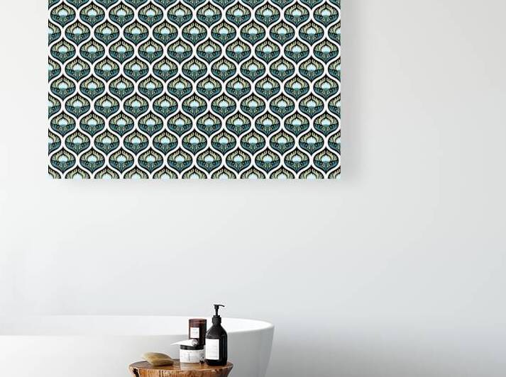 SEAMLESS FLORAL PATTERN 17 by Sergio Cerrato