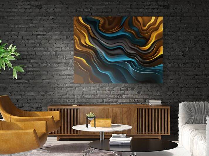 COLORFUL SOLID WAVES by Sergio Cerrato