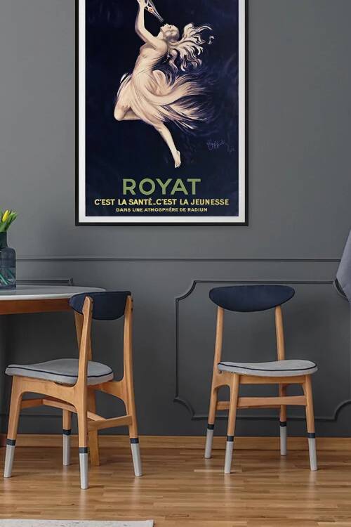 VINTAGE SPA ADVERTISING POSTER by Sergio Cerrato
