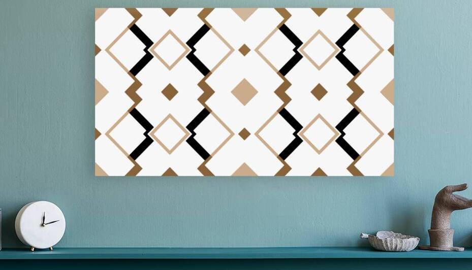 SEAMLESS GEOMETRIC HORIZONTAL PATTERN 4 by Sergio Cerrato