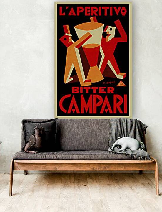 ADVERTISING POSTER FOR CAMPARI by Sergio Cerrato