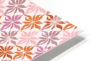 SEAMLESS FLORAL PATTERN  8 HD Metal print