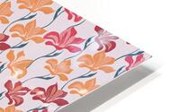 SEAMLESS FLORAL PATTERN  6 HD Metal print