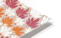 SEAMLESS FLORAL PATTERN  7 HD Metal print