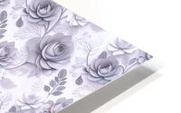SEAMLESS FLORAL PATTERN  5 HD Metal print