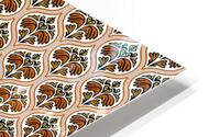 SEAMLESS FLORAL PATTERN 15 HD Metal print