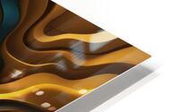 COLORFUL SOLID WAVES HD Metal print