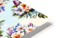 SEAMLESS FLORAL PATTERN  18 HD Metal print
