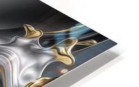 GOLD AND SILVER BLEND HD Metal print