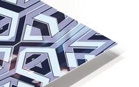 SEAMLESS GEOMETRIC HORIZONTAL PATTERN  HD Metal print