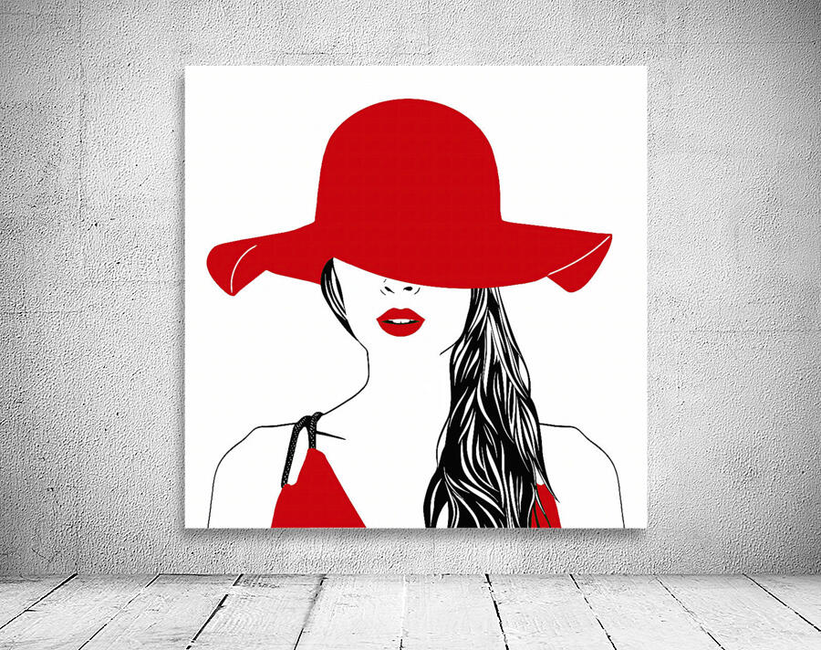 LADY IN RED Wall Preview
