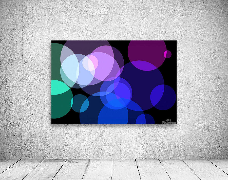 MULTICOLORED BUBBLES Wall Preview